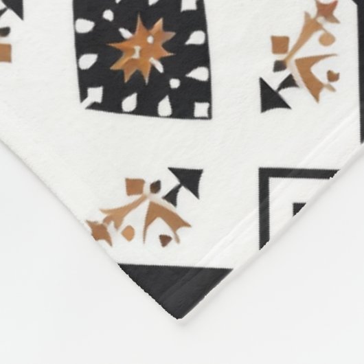 Aztec Western Pattern Fleecedecke (Ecke)