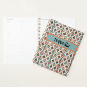 Aztec Western Tribal Aquamarin Peach Planer (Anzeige)