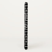 Aztec White Gray Black Mixed Motifs Muster Case-Mate iPhone Hülle (Hinten/Rechts)