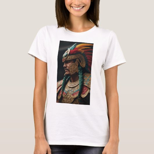 Aztec Wisdom and Culture - Quetzalcoatl T-Shirt (Vorderseite)