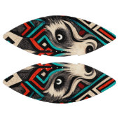 Aztec Wolf Face Football (Paneele)