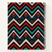 Aztec Wolf Face Notizblock (Rückseite)