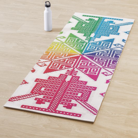 Aztec Yogamatte (Beispiel)