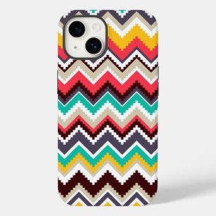 Aztec Zickzack #3 @ VictoriaShaylee Case-Mate iPhone Hülle