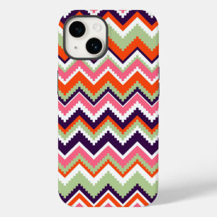 Aztec Zickzack #7 @ VictoriaShaylee Case-Mate iPhone Hülle