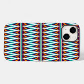 Aztec Zickzack #8 @ VictoriaShaylee Case-Mate iPhone Hülle (Rückseite (Horizontal))