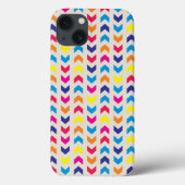 Aztec Zickzack bunt Case-Mate iPhone Hülle (Rückseite)
