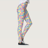 Aztec Zickzack bunt Leggings (Rechts)