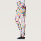 Aztec Zickzack bunt Leggings (Links)