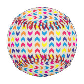 Aztec Zickzack farbig Baseball (Vorderseite)