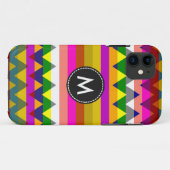 Aztec Zickzack Stripes Muster #9 Case-Mate iPhone Hülle (Rückseite (Horizontal))