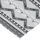 Aztec Zigzag Abstrakt geometrisches Muster Kurzer Tischläufer (Ecke)
