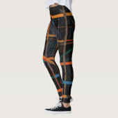 Aztec & Zodiac Line Abstraktes Mix Leggings (Links)