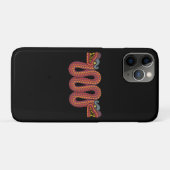 Aztec-Zweikopfschlange Case-Mate iPhone Hülle (Rückseite (Horizontal))