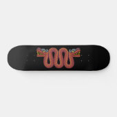 Aztec-Zweikopfschlange Skateboard (Horizontal)