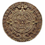 Azteca Freistehende Fotoskulptur<br><div class="desc">azteca</div>