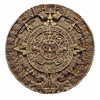 Azteca Freistehende Fotoskulptur