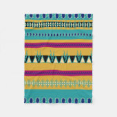 Aztech Stammes- Fleecedecke (Vorderseite)