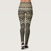Aztek Muster stylish Leggings (Rückseite)