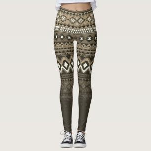 Aztek Muster stylish Leggings