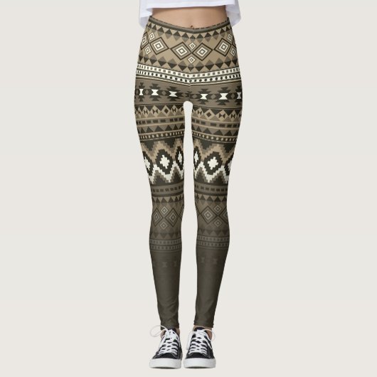 Aztek Muster stylish Leggings (Vorderseite)