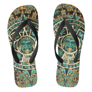 Aztekalender Badesandalen