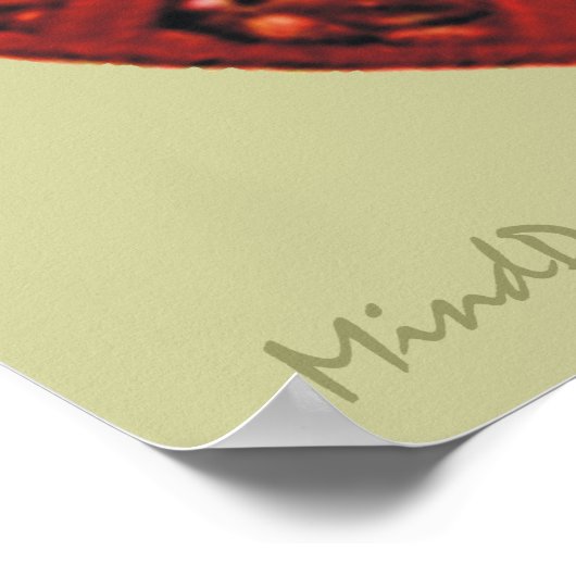 Aztekalender Poster (Ecke)