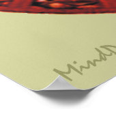 Aztekalender Poster (Ecke)