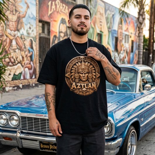 Azteke Aztlan Krieger T-Shirt