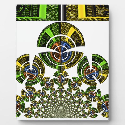 Azteke Fotoplatte (Vorderseite)
