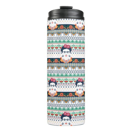 Azteke Frida Kahlos | Thermosbecher (Vorderseite)