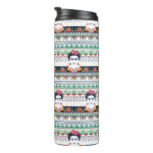 Azteke Frida Kahlos | Thermosbecher (Nach rechts gedreht)