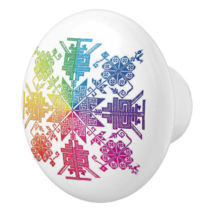Azteke Keramikknauf