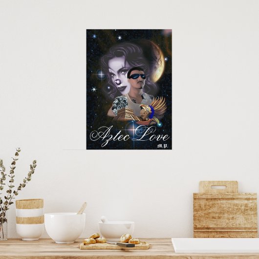 Azteke-Liebe Poster (Küche)