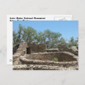 Azteke ruiniert II Postkarte (Vorne/Hinten)