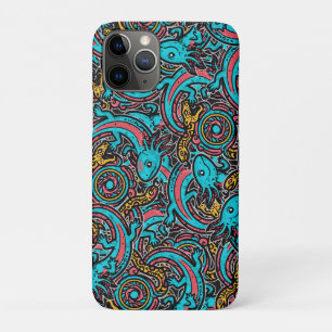 Azteken Axolotl Xolotl Stammesmuster Mythologie Bo Case-Mate iPhone Hülle