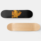 Azteken-Design Skateboard (Horizontal)