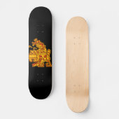 Azteken-Design Skateboard (Vorderseite)