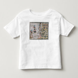 Azteken, die eine Karte konsultieren und folgen Kleinkind T-shirt