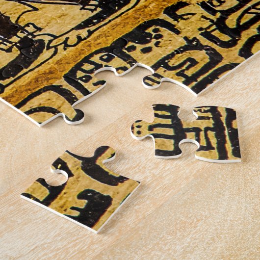 Azteken Drehbuch Mexiko. Puzzle (Seite)