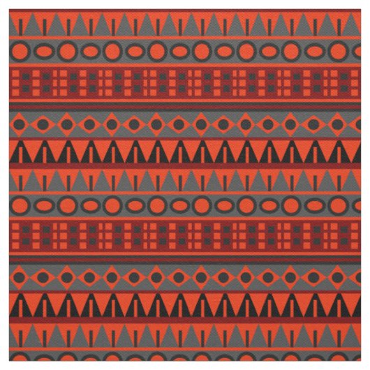 Azteken-Eingeborenenmuster Stoff (Muster)