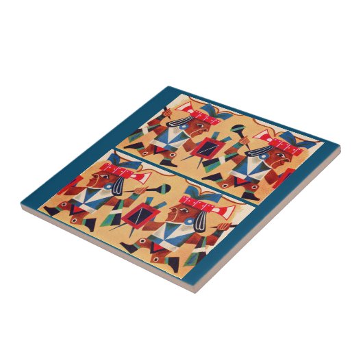 Azteken Fliese (Seite)