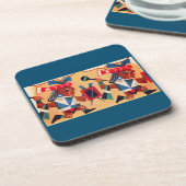 Azteken Getränkeuntersetzer (Linke Seite)