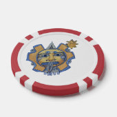 Azteken-Gold-Pokerchip Pokerchips (Einzeln)