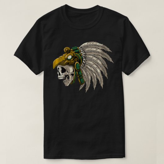 Azteken Inca Maya Kultur T-Shirt (Design vorne)