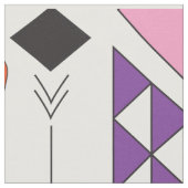 Azteken-Indianerstamm Stoff (Nahaufnahme)