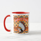 Azteken Indische HauptTasse Tasse (Links)