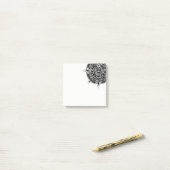 Azteken-Kalender Post-it Klebezettel (Auf Schreibtisch)