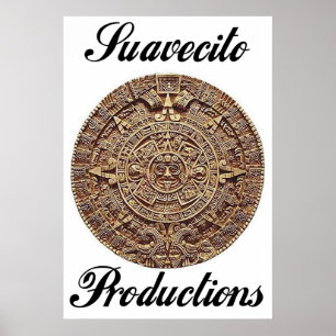 Azteken-Kalender Poster