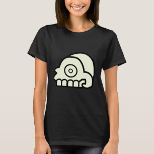 Azteken Kopf-Kopf-Shirt T-Shirt